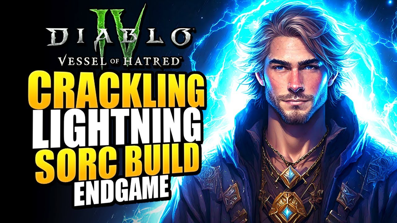 Diablo 4 Sorcerer Endgame Build For Season 10: Crackling Energy Is AMAZING - T4 No Mythics