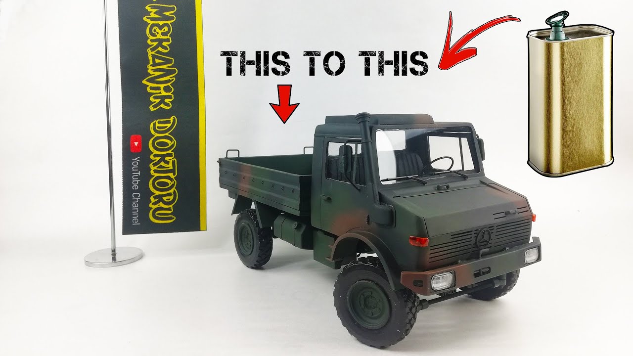 Mercedes Unimog 1/18 Scale Full Build Full Metal