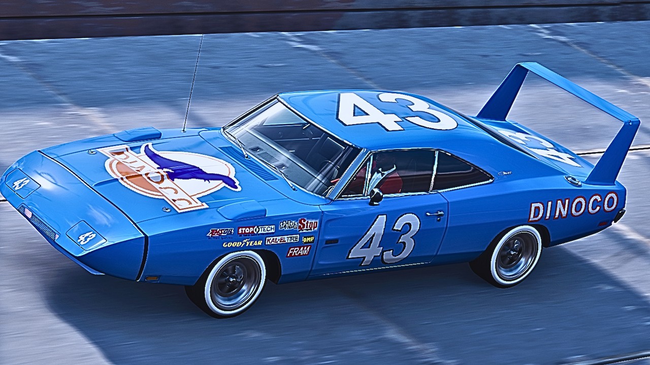 Strip Weathers (The King) Dodge Charger Daytona 1969 - Forza Horizon 5 Gameplay