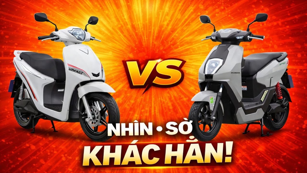 Honda Icon e vs VinFast Feliz — Bật điện. Nhìn. Sờ. Cảm giác khác hẳn