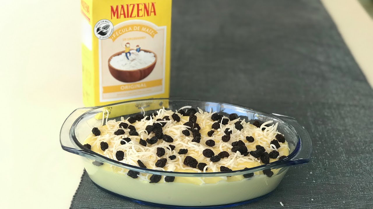 POSTRE DE MAIZENA - Fabi Flores