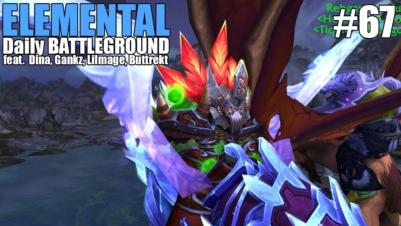 🐢TURTLE SQUAD - DAILY BG 67 - ELEMENTAL SHAMAN PVP (WoW Legion 7.3.5)