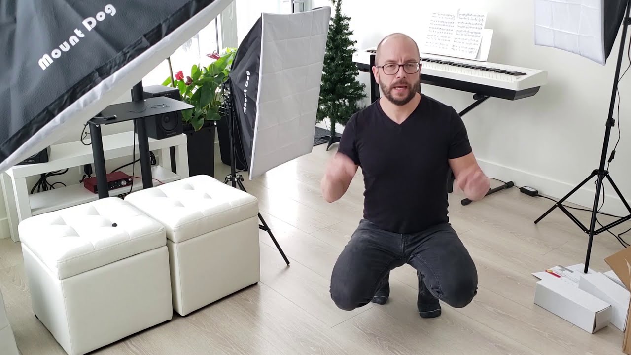 UNBOXING the MOUNTDOG 95W Softbox Lighting Kit