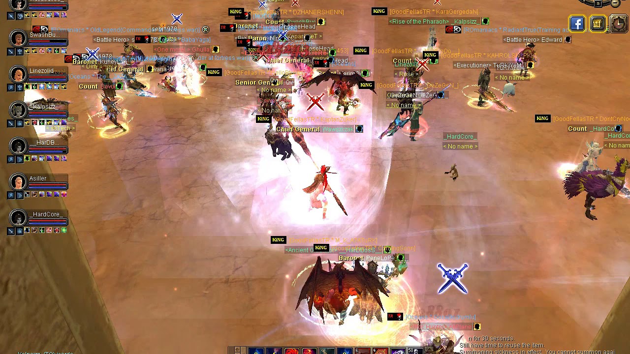 iSro guild waar GoodFellaS(Tr) vs mood+++oceans tek yürek tek bilek..:D