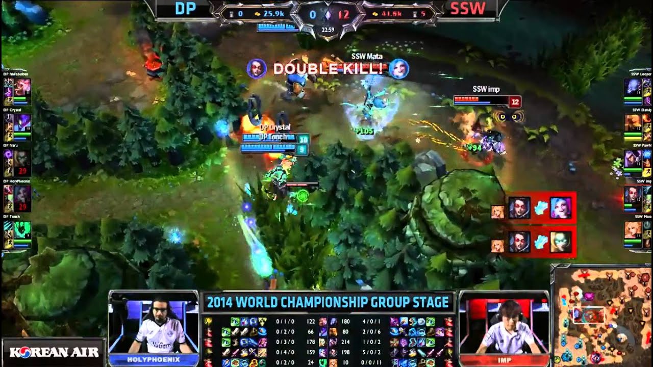 League of Legends World Championships 2014 - Imp's Penta Kill