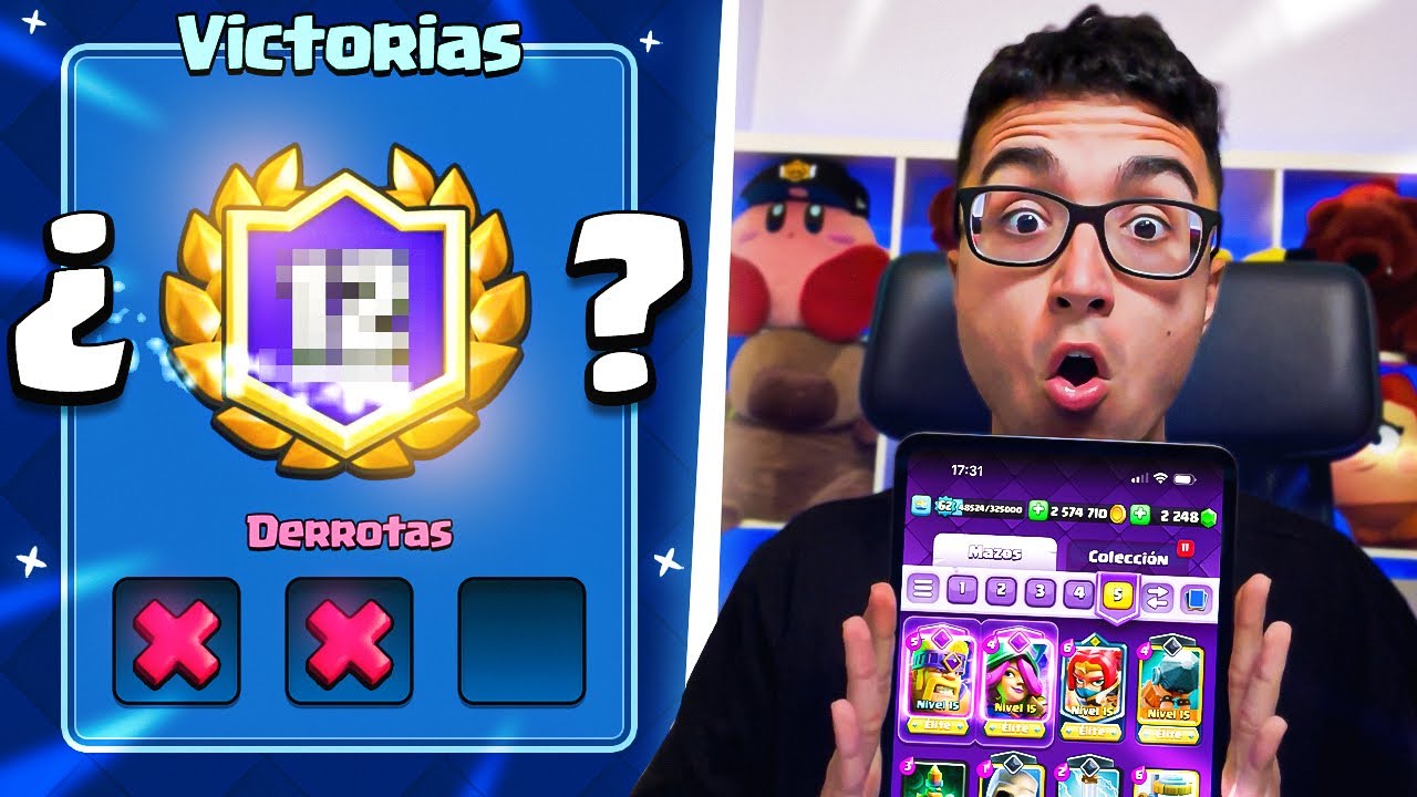 ¿PUEDO GANAR un GRAN DESAFÍO con mi MEJOR MAZO en CLASH ROYALE?