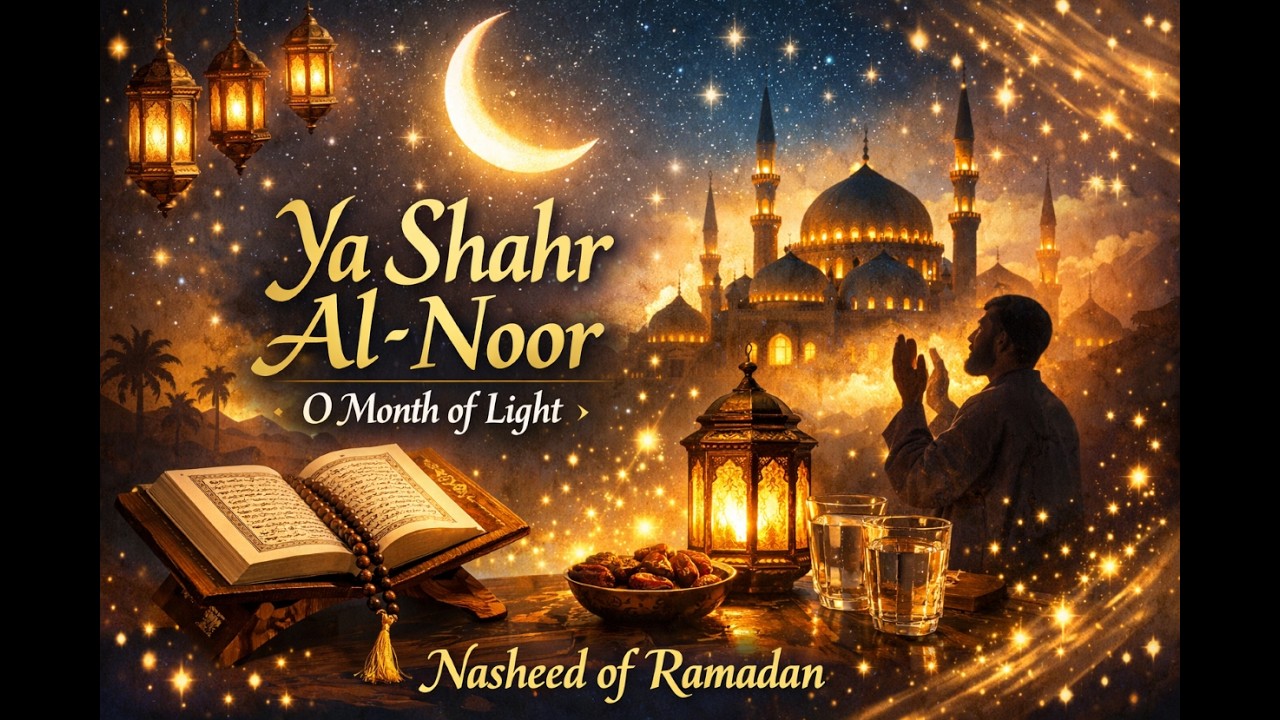Ya Shahr Al-Noor' | Month of Light | Beautiful Ramadan Nasheed