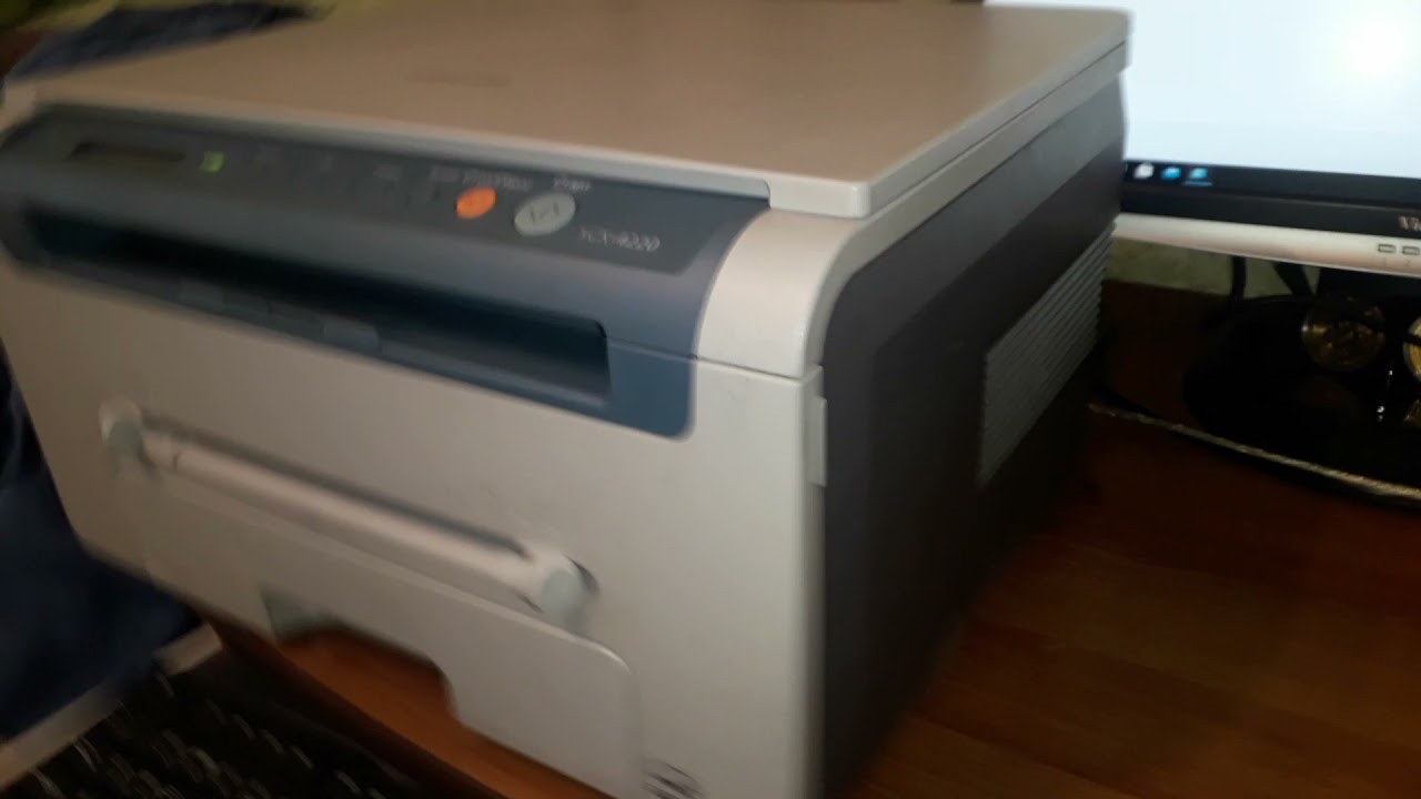 МФУ Samsung SCX-4220 видео обзор