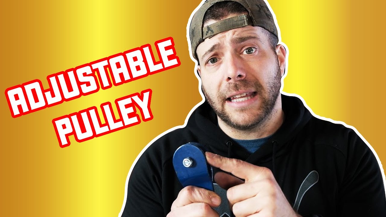 ADJUSTABLE DIY CABLE PULLEY SYSTEM - FOR YOUR HOME GYM