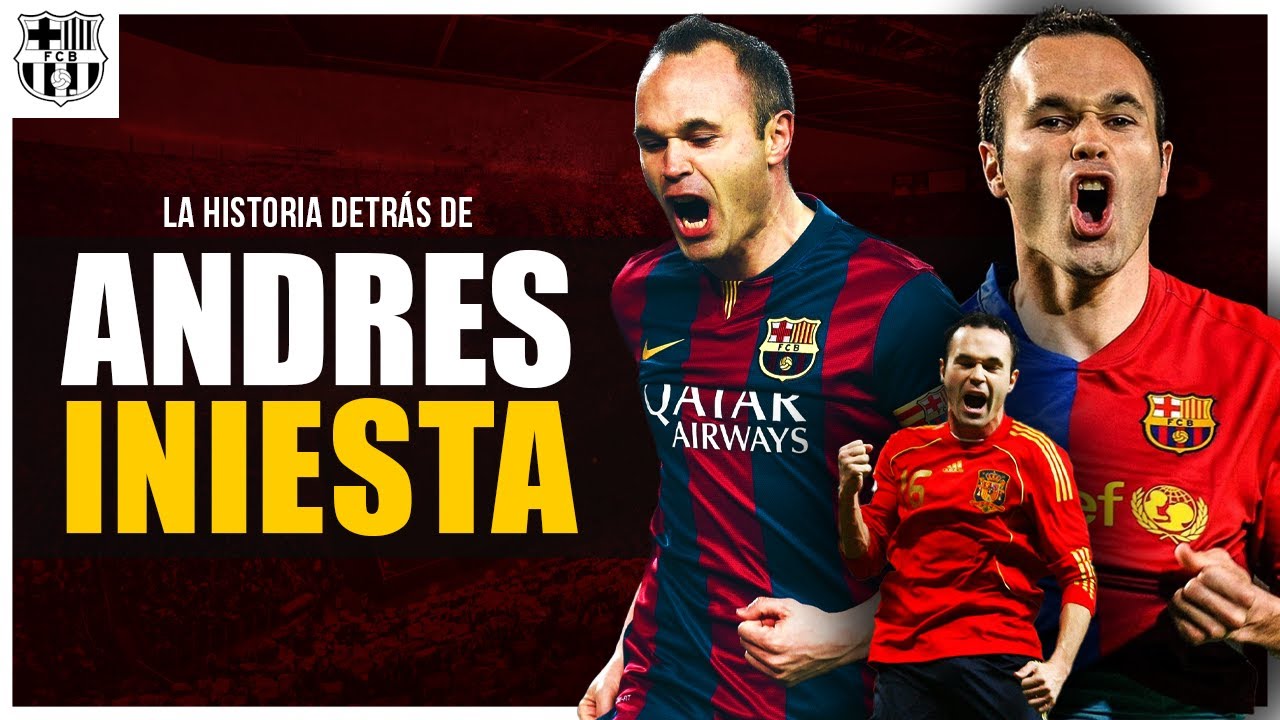 Andrés Iniesta: El Genio del Tiki Taka que CAMBIÓ la historia de España ⚽ Se VOLVIO ETERNO con BARCA