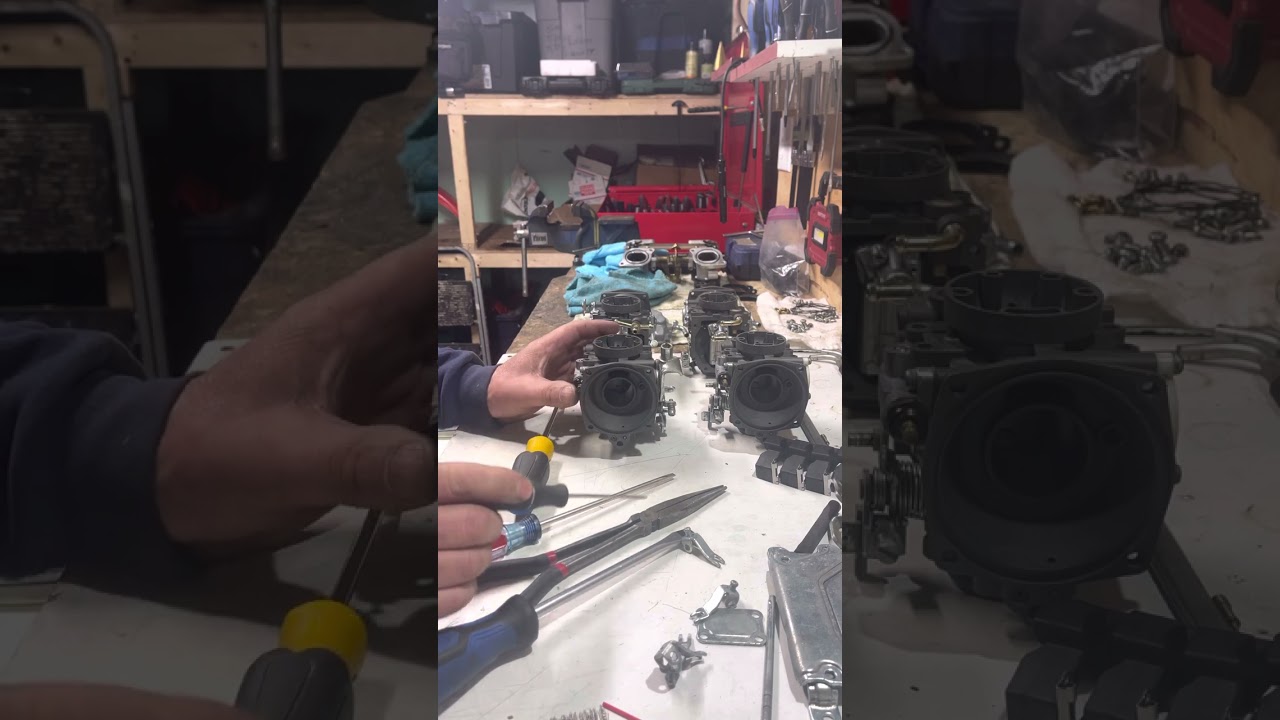 Vmax 1200 stage 7 kit getting ready