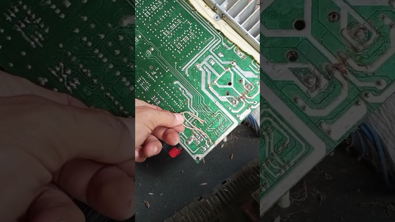 Sakura 735, grounded, distorted sound problem, repair! 👍