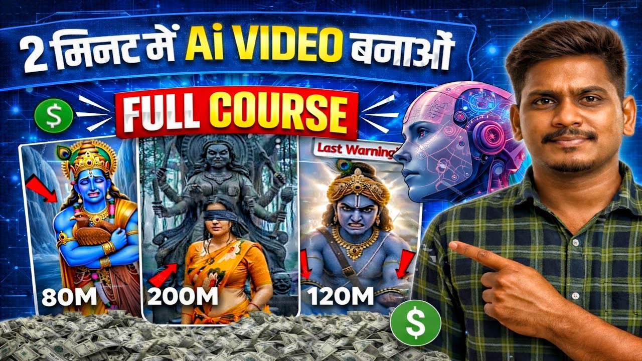 2 Minute Me AI Video Banana Sikho 🤯 | Full Course Free | how to edit ai trending video