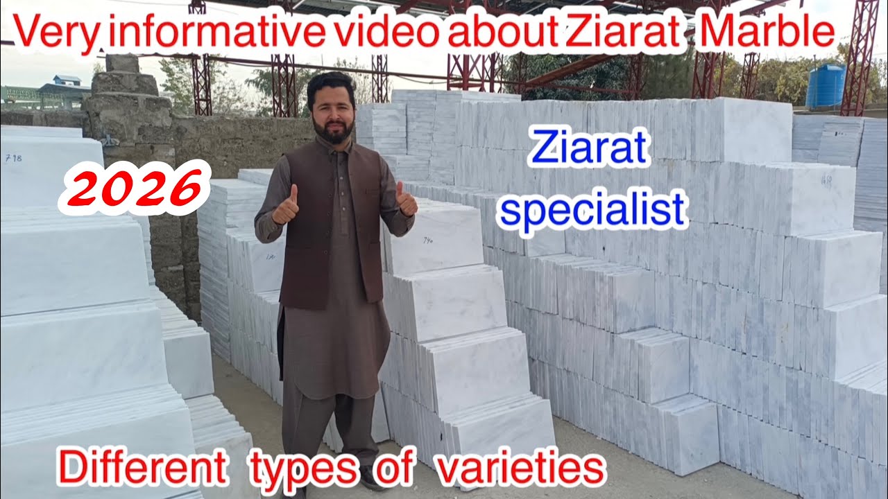 Ziarate white marble categories | Different types of Ziarat marble