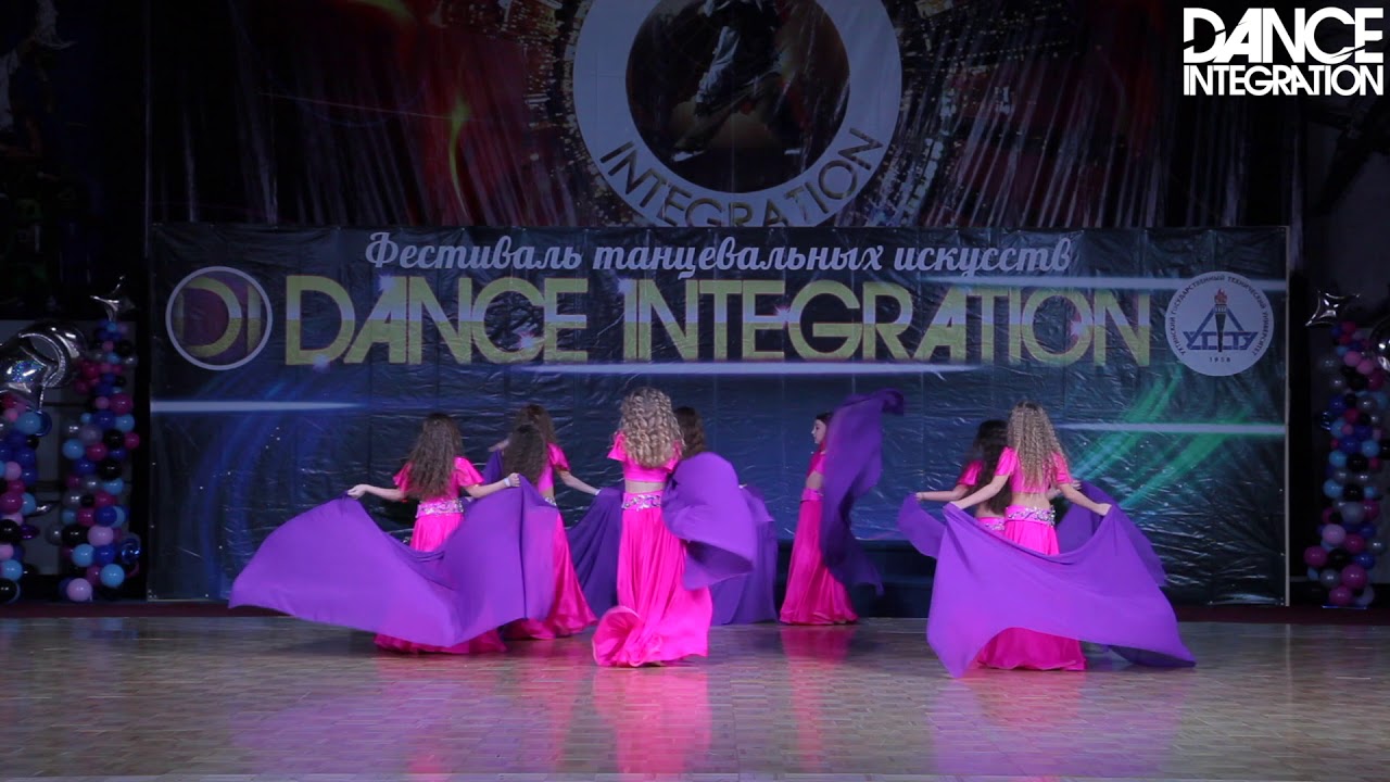 Dance Integration 2017 - Классический Belly Dance, дети, группа