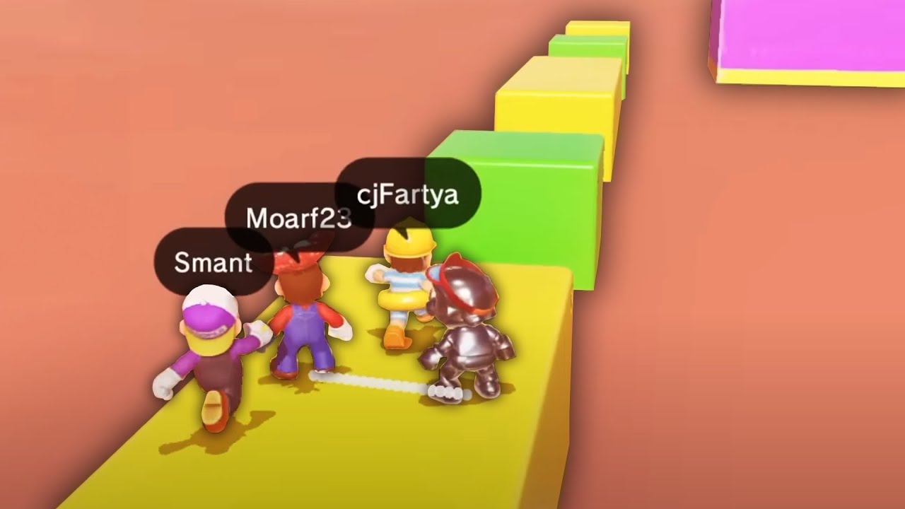 Mario Odyssey but it's a Chained Together Rage Game