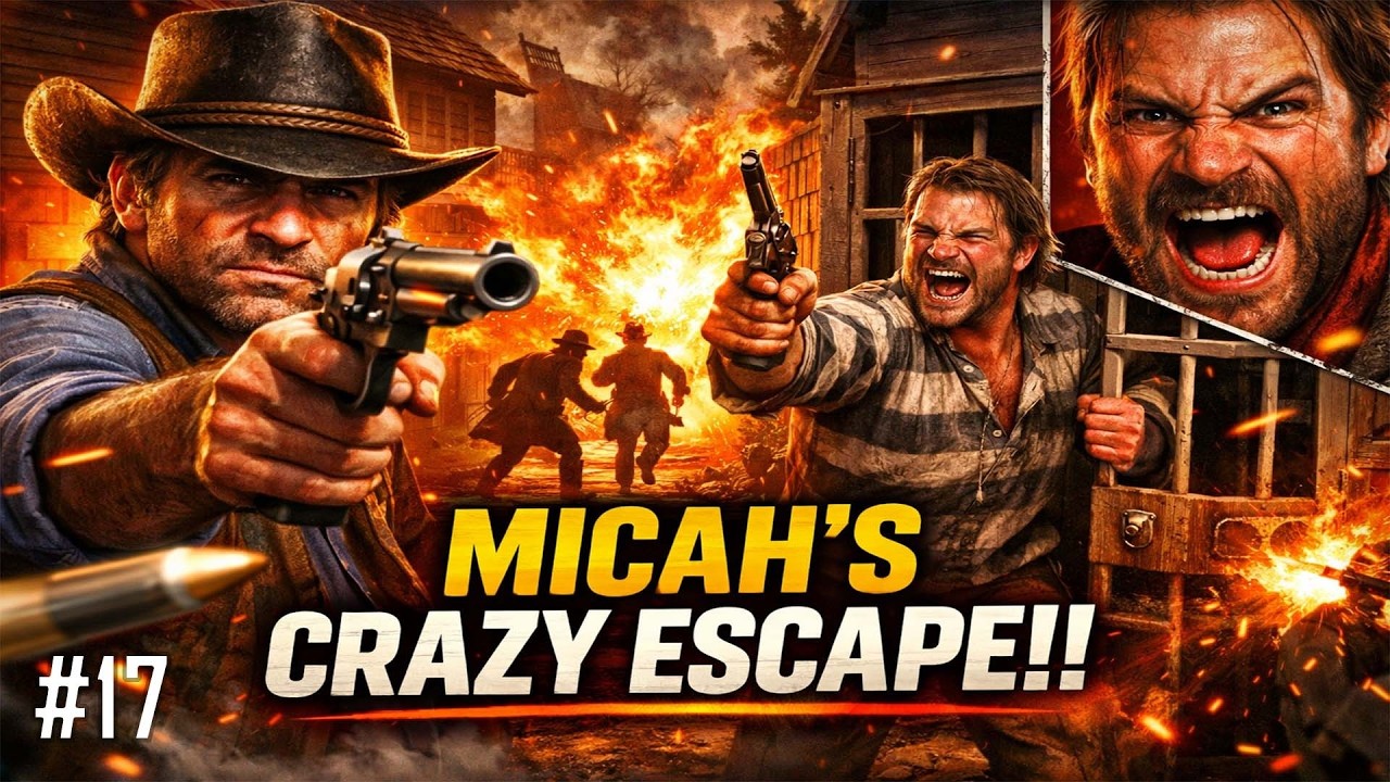 RDR 2!! Blessed are the Meek: Micah Bell's Grand Escape | #rdr2 #gaming