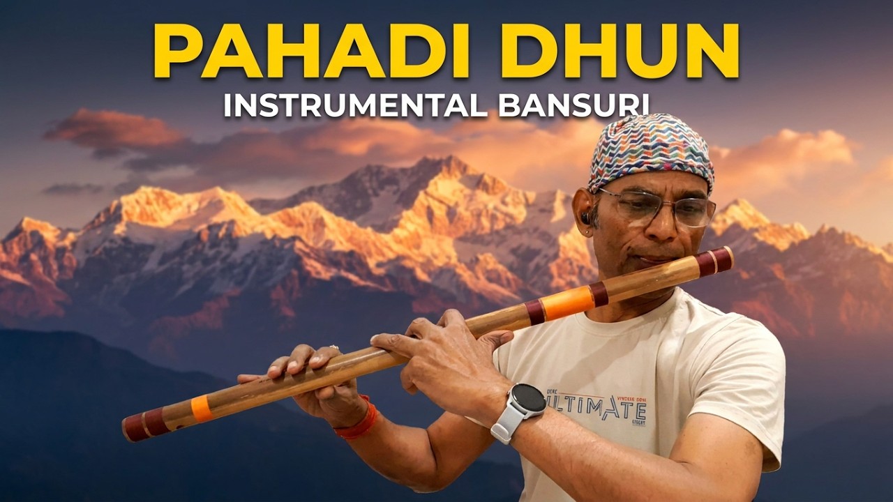 Pahadi Dhun | Instrumental Bansuri | Anjani Flute