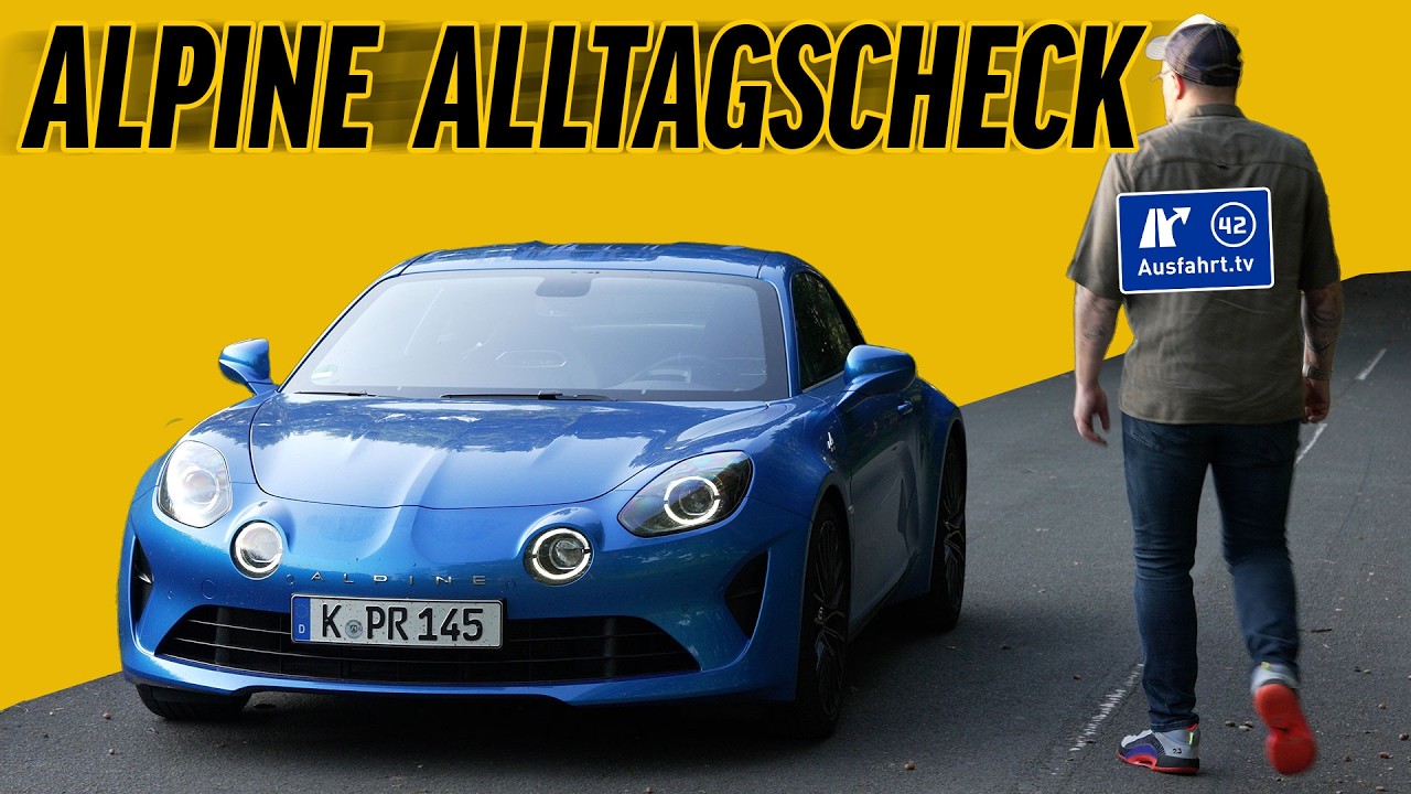 2024 Alpine A110 GT - Kaufberatung, Test deutsch, Review, Fahrbericht Ausfahrt.tv