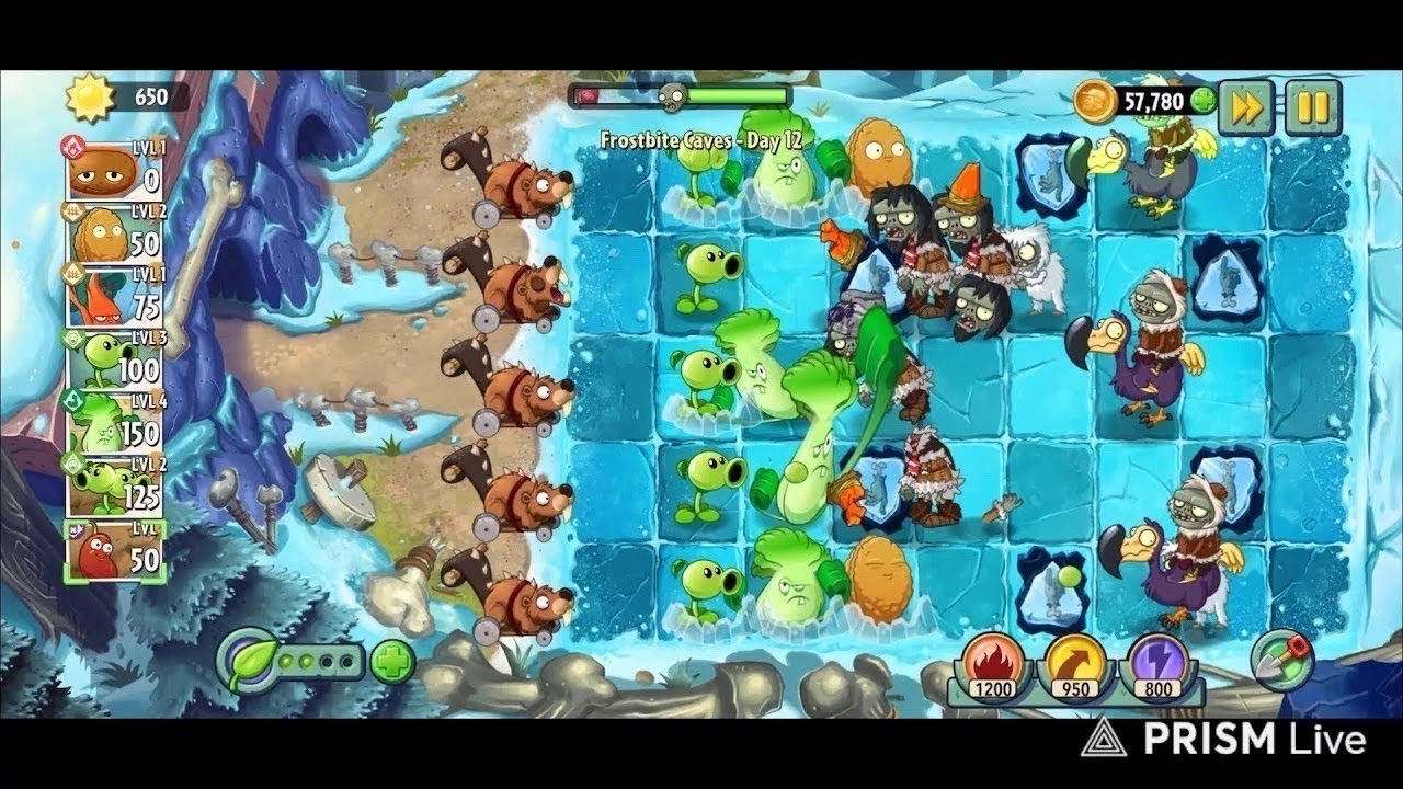 PVZ 2 Boss Fight Live / Sirf Basic Plants 🔥 
