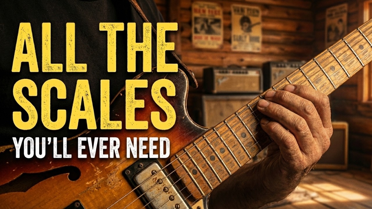 The Only Scales You’ll Ever Need for Blues & Rock
