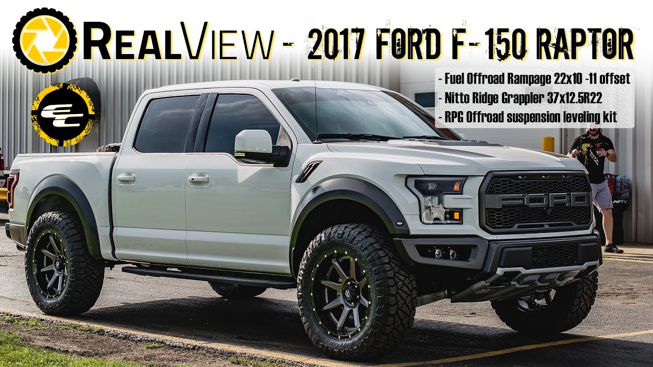RealView - Leveled 2017 Ford F-150 Raptor w/ 22
