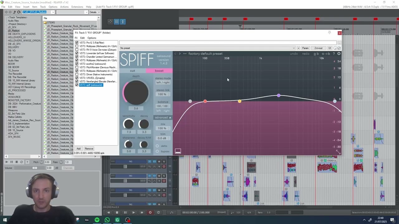 Creature Sound Design Tutorial - Part 2 - Radium