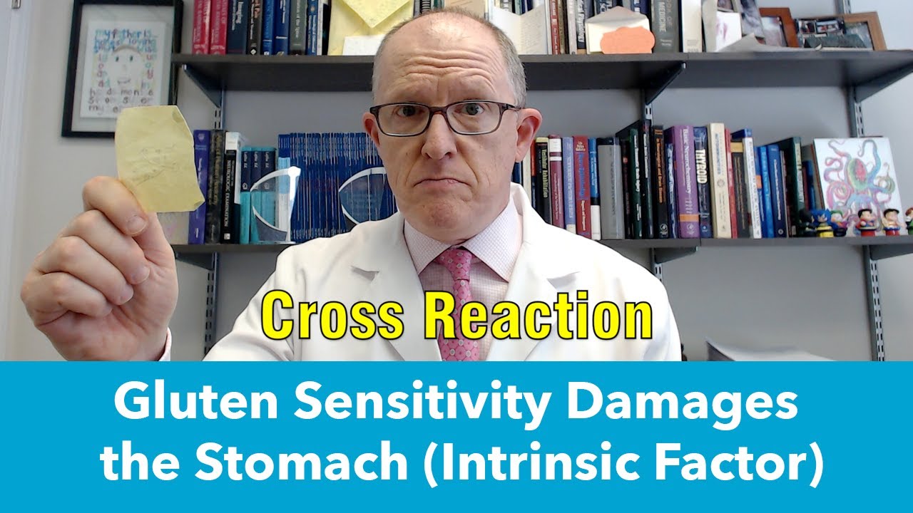 How Gluten Sensitivity Causes Low Vitamin B12 & Intrinsic Factor Antibodies