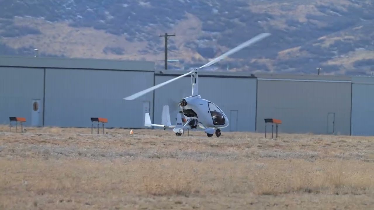 Gyrocopter Heber Airport