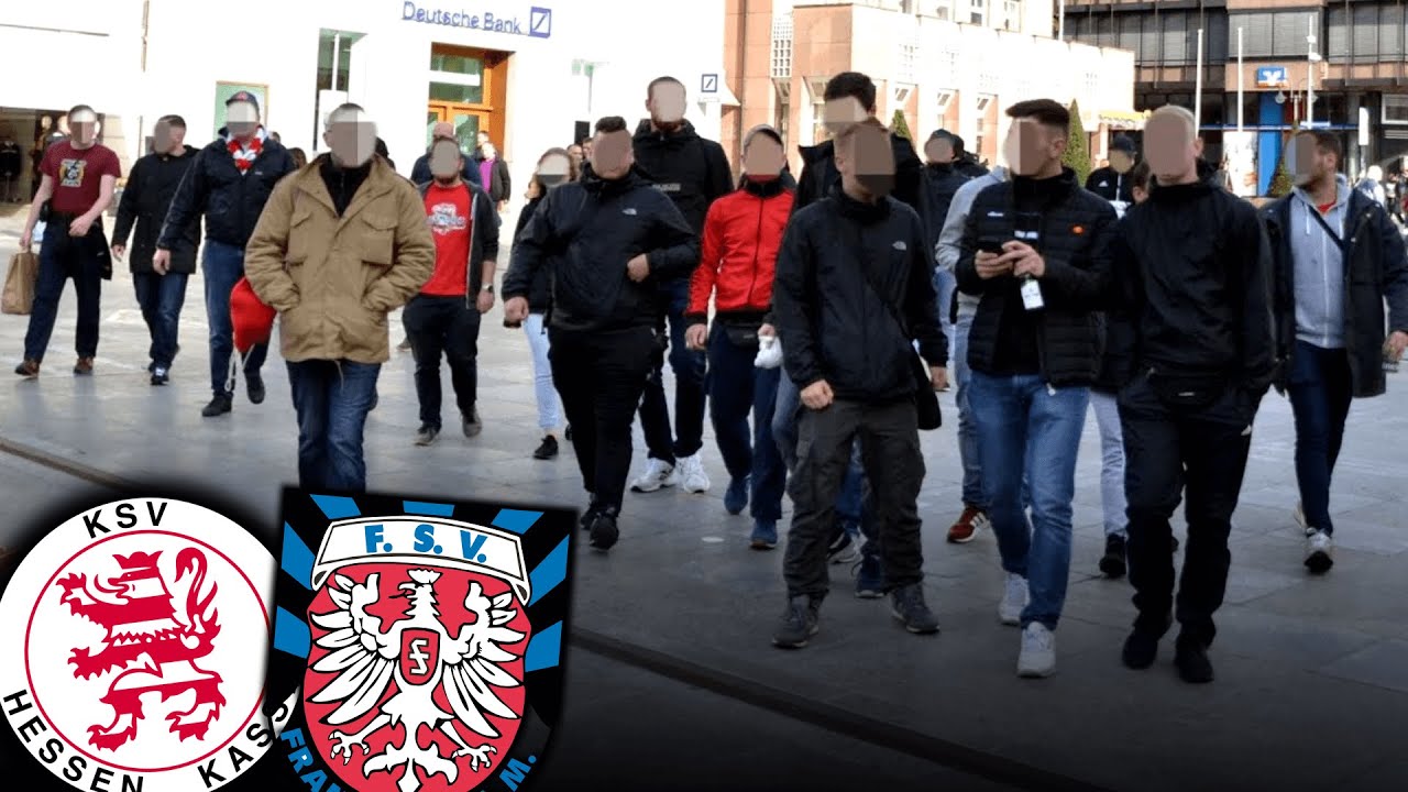 Spontan-Angriff über den Gäste-Parkplatz! (Hessen Kassel - FSV Frankfurt)