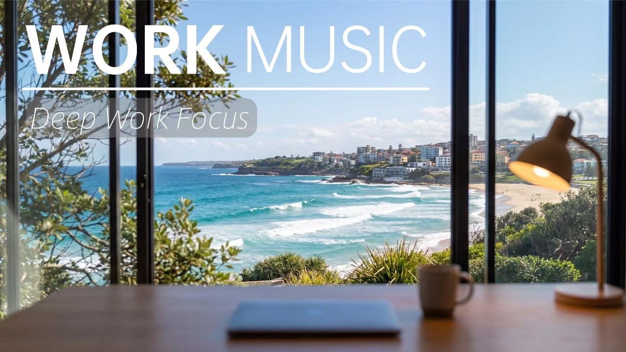 The World Is My Office 🌊 | Sydney’s Most Beautiful Coastline | 2-Hour Lofi Focus (20-Min Cycles)
