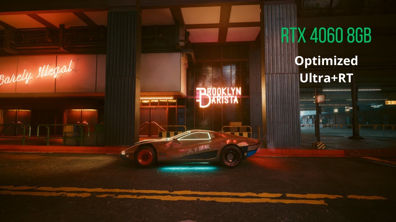 Cyberpunk 2077 Optimized Ultra + RT | RTX 4060 8GB | DLSS 4.5 + FG
