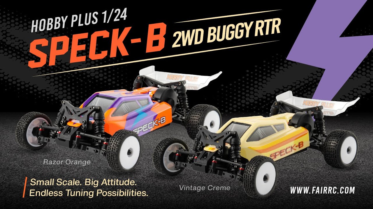 Never Stagnant. Always Evolving&mdash;&mdash;Hobby Plus 1/24 Speck-B 2WD Buggy RTR RC Truck