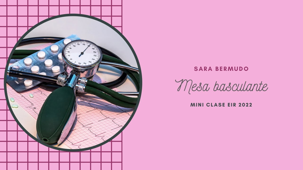 Mesa basculante