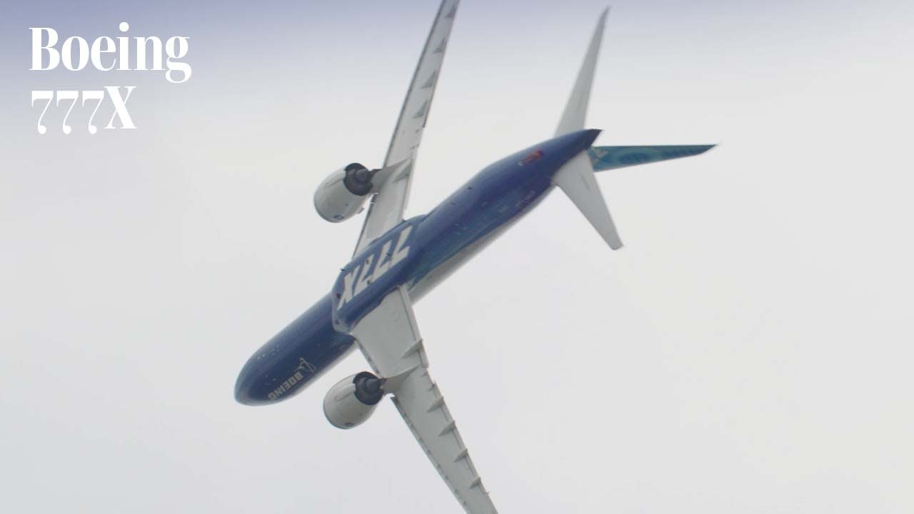 Boeing's Massive 777X Shows its Agility in the Paris Air Show 2023 Flying Display &ndash; AIN