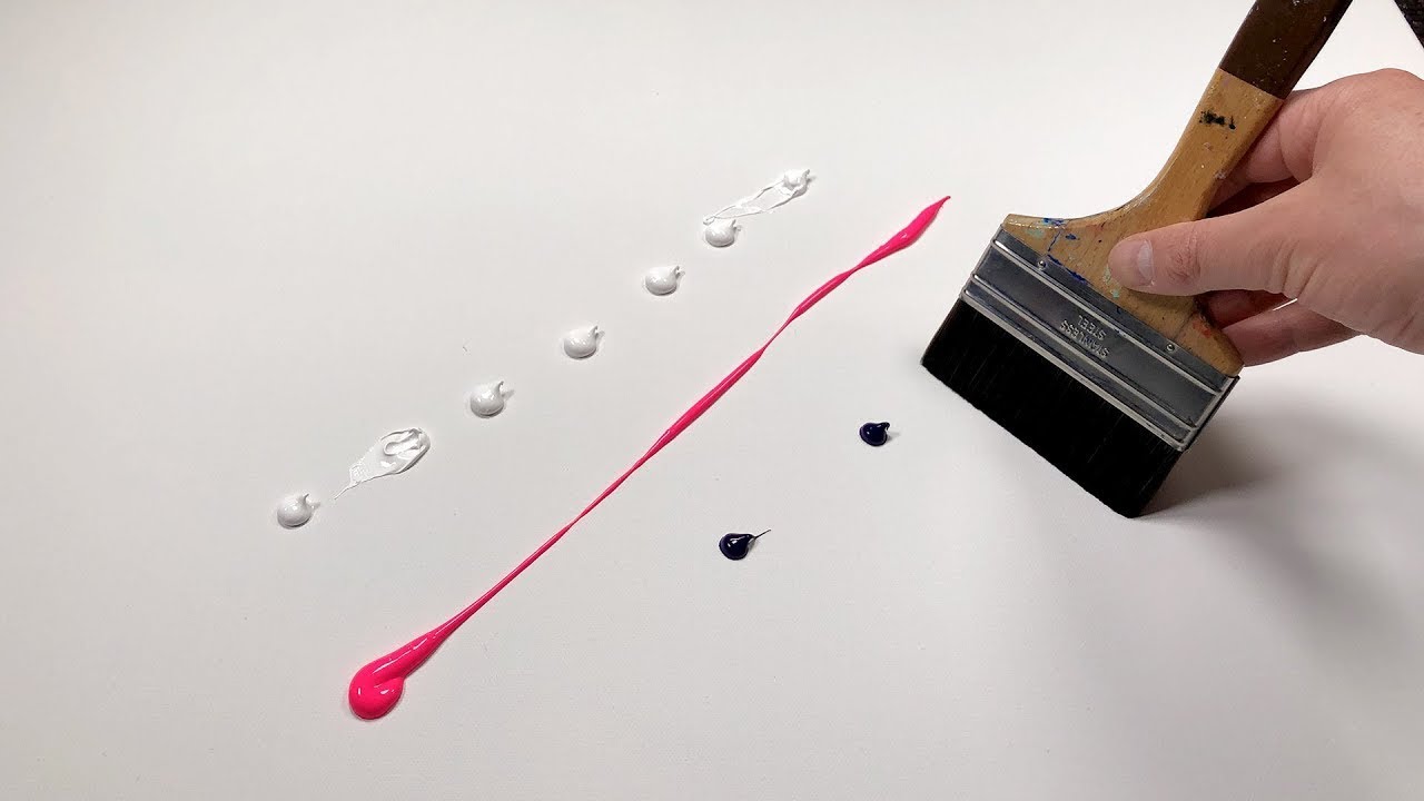 Comment faire une peinture abstraite à la peinture acrylique? | High