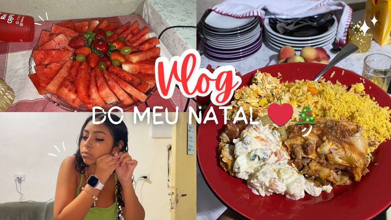 VLOG DO MEU NATAL - arrume-se comigo + ceia ❤️🎄