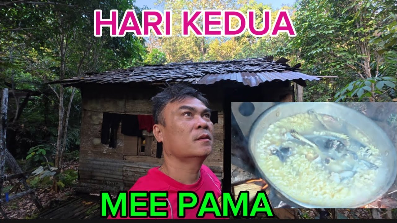 Awal Pagi Kita Sarapan Mee Pama  😋 Bestnye Mandi Sungai 😘
