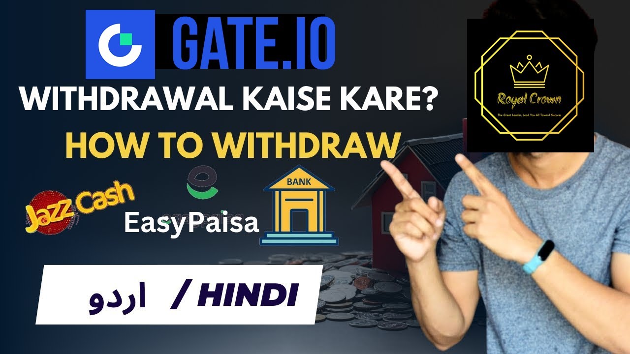 Gate.Io Withdraw & Deposit To JazzCash, EasyPasia & Bank | How To Buy & Sell On Gate.Io in Paksitan