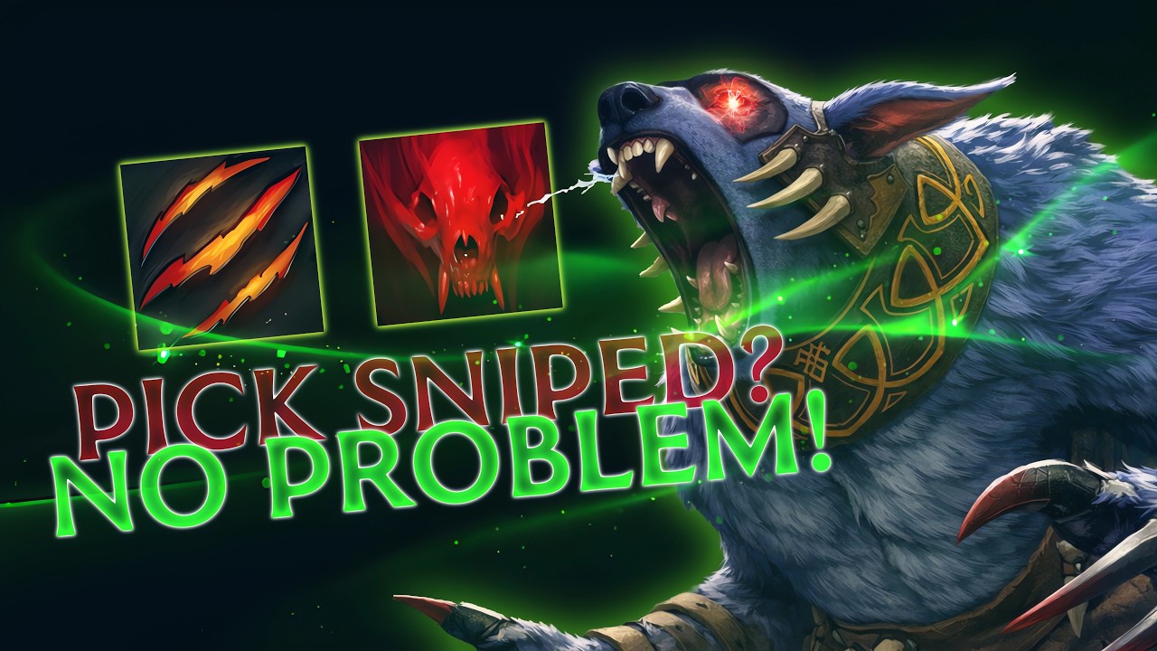 Enemy SNIPED my first pick—so I picked my BEST hero // URSA CARRY