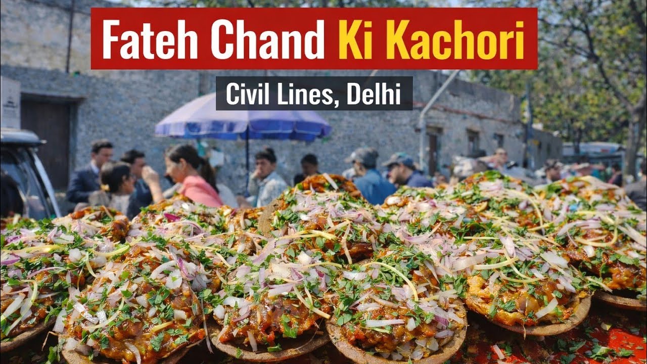 Fateh Chand Ki Kachori || दिल्ली की मशहूर फतेह चंद की कचौरी || Delhi Street Food |Indian Street Food
