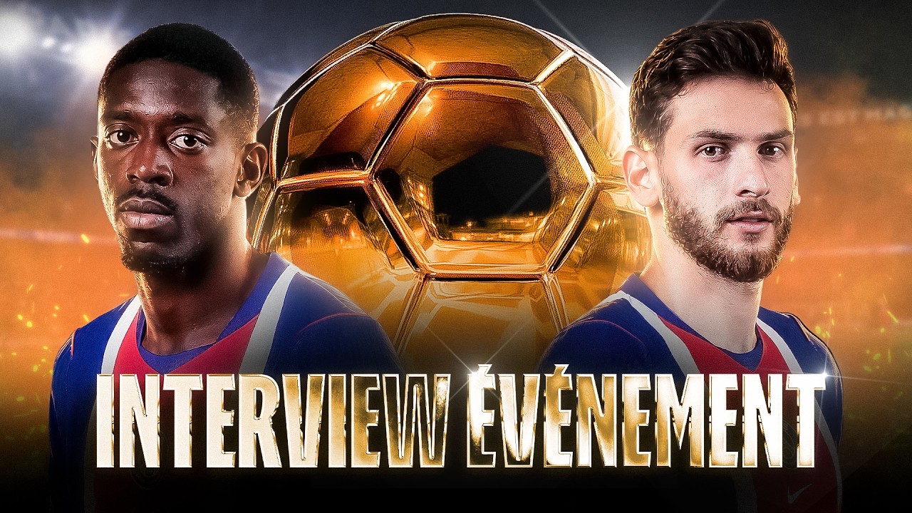 EXCLUSIF : DEMB&Eacute;L&Eacute; & KVARATSKHELIA SE CONFIENT SUR LE BALLON D&rsquo;OR 🌕​