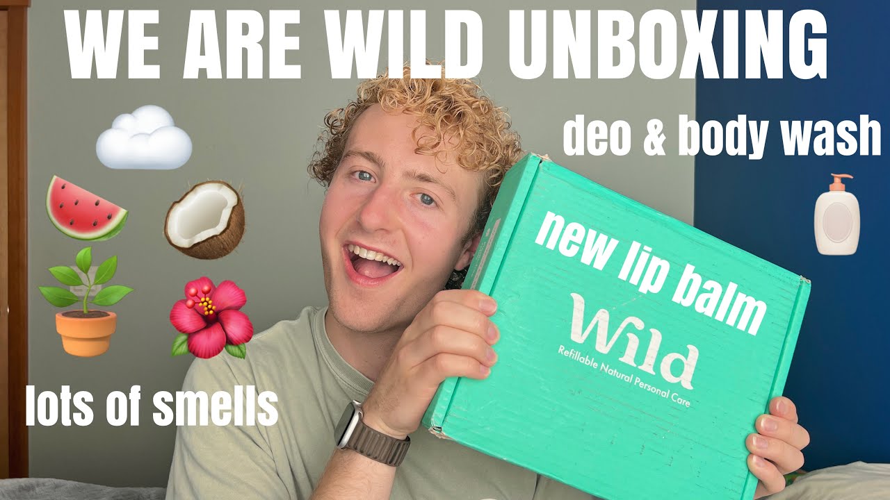 UNBOXING A HUGE WILD ORDER | reusable deodorant, body wash, & lip balm