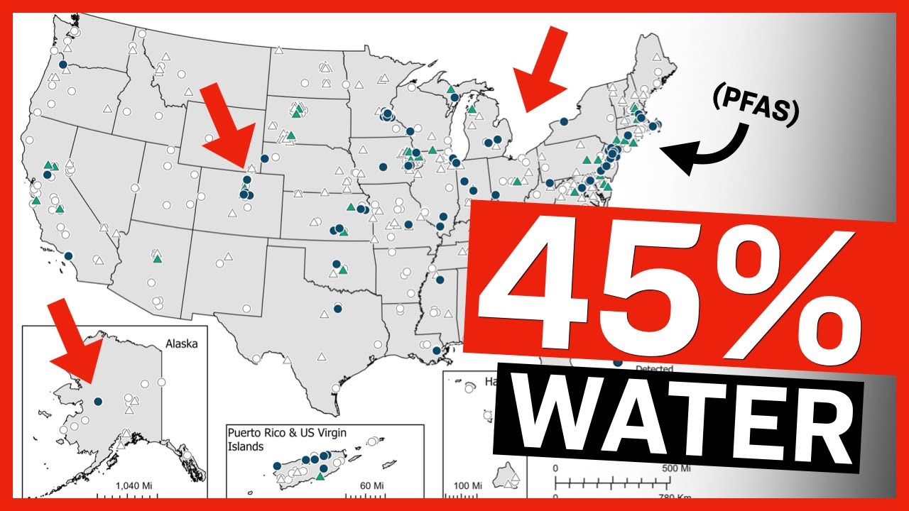 PFAS Chemicals Found in 45 PERCENT of US Kitchen Taps
