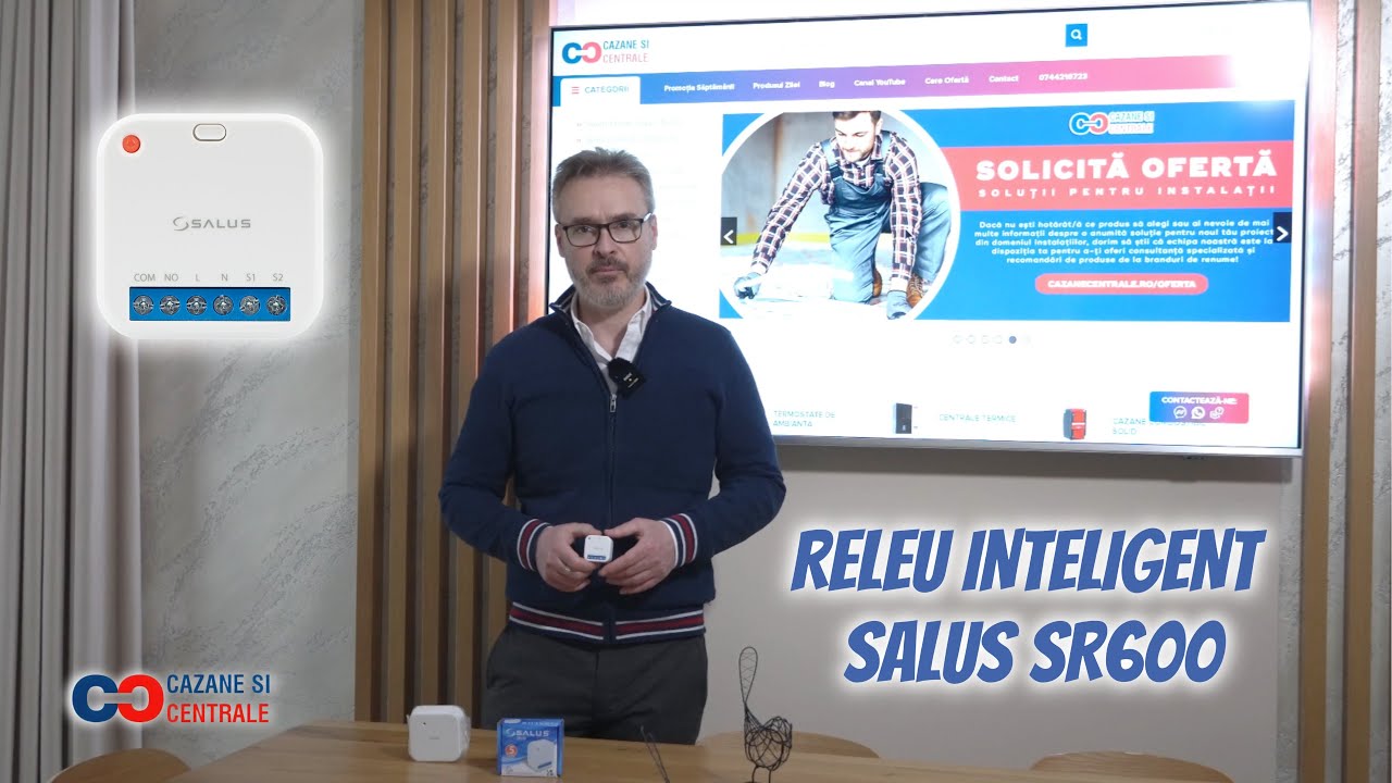 RELEU INTELIGENT SR600 DE LA SALUS