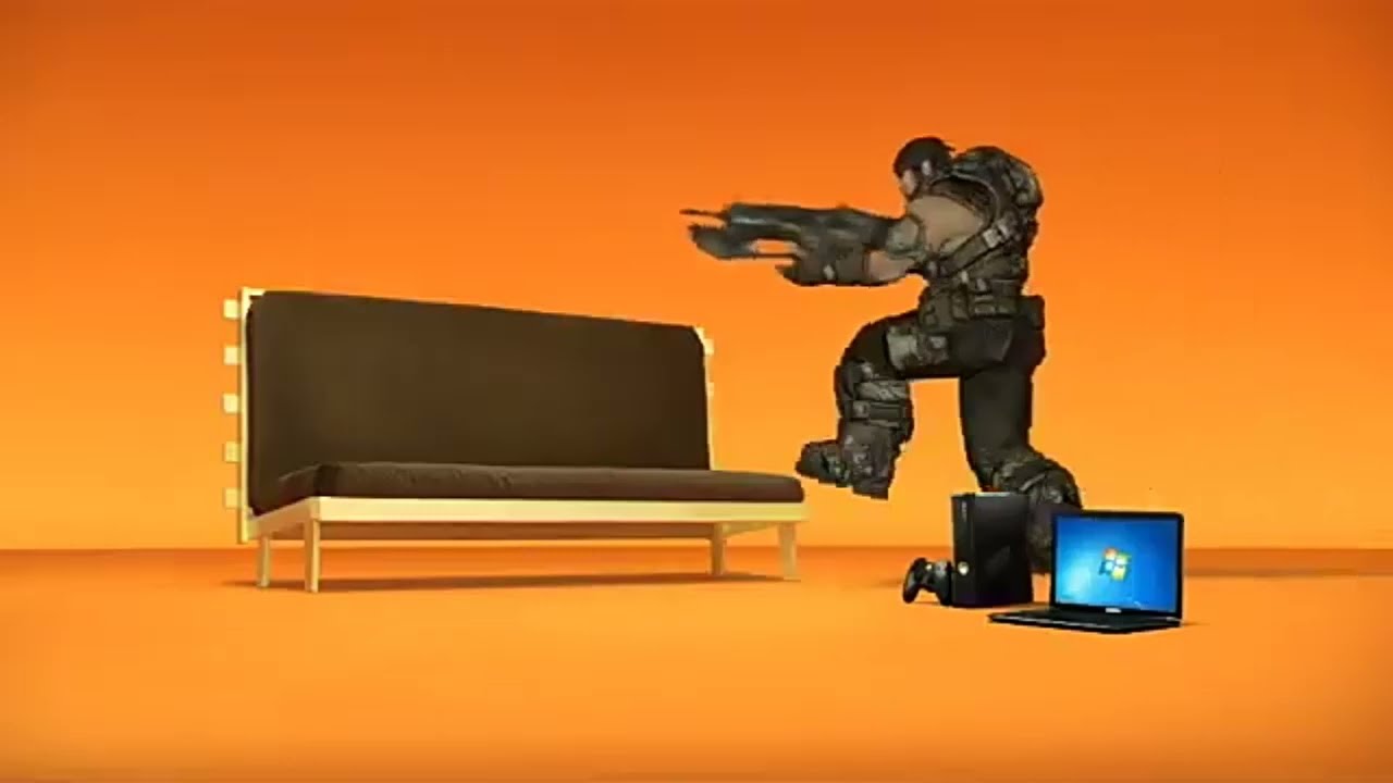 Microsoft Windows 7 PC/Free Xbox 360 console ads full