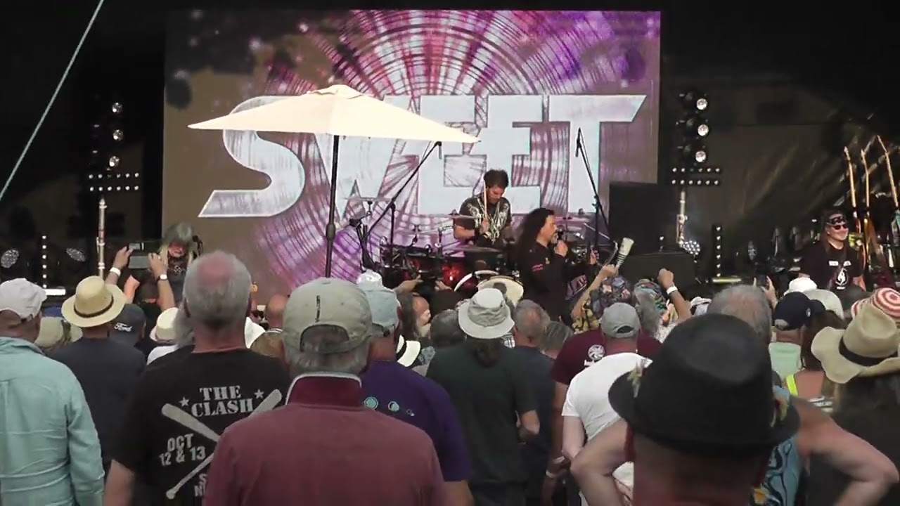 Sweet - Fox on the run, Blockbuster, Ballroom Blitz (Live at A New Day Festival 2024)
