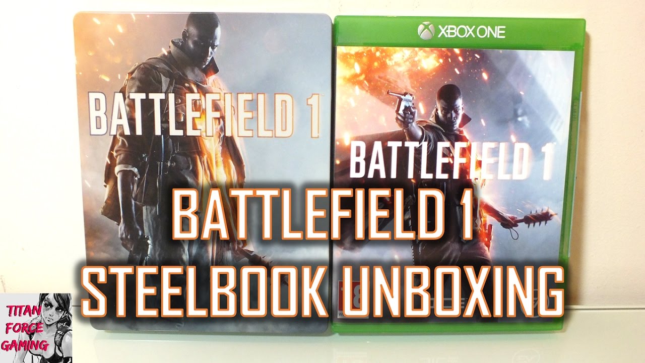 Battlefield 1 Xbox One Steelbook Unboxing (Amazon Exclusive) HD