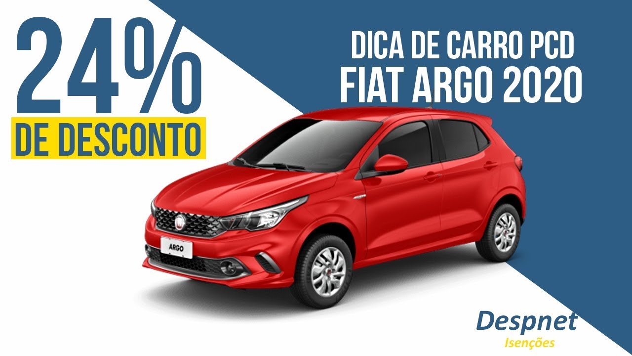 CARRO PCD | FIAT ARGO 2020