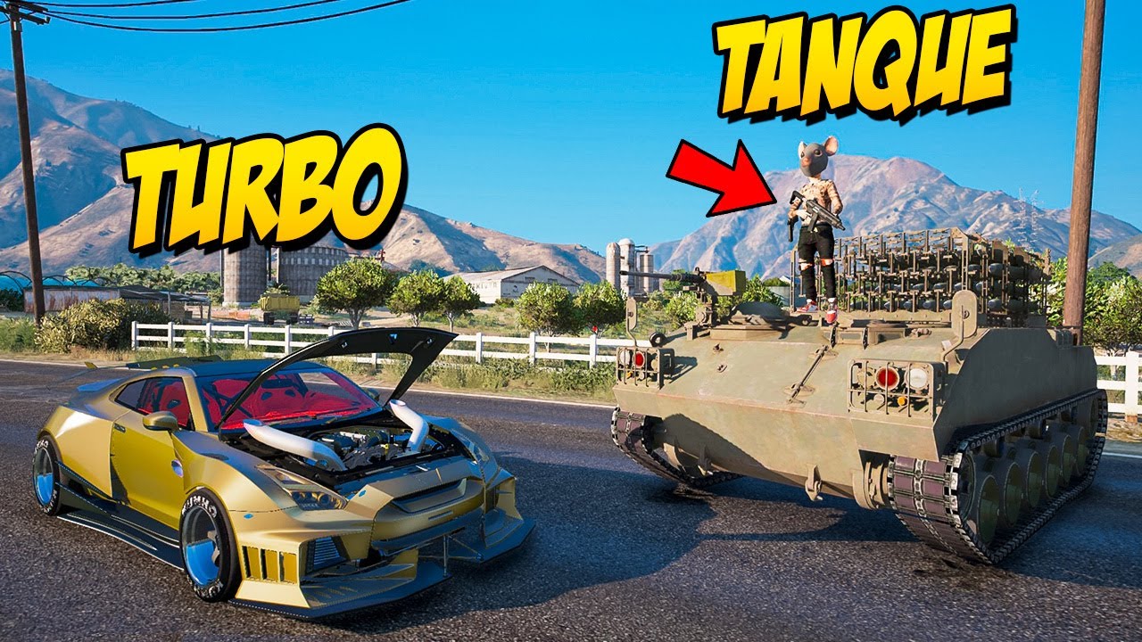 Utilizo El Tanque Del Niño Rata Para Eliminar Mi Enemigo 😰 Gta 6 Rp
